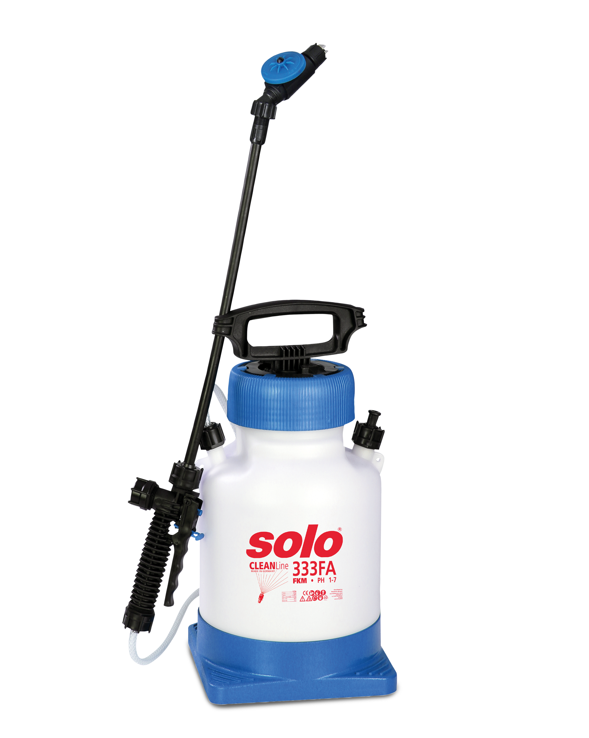 Schaumkanone, Schaumsprüher für pH 1 bis 7