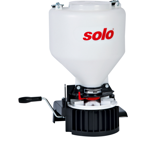 Düngemittel, Winterstreugut oder Samen einfach verteilen