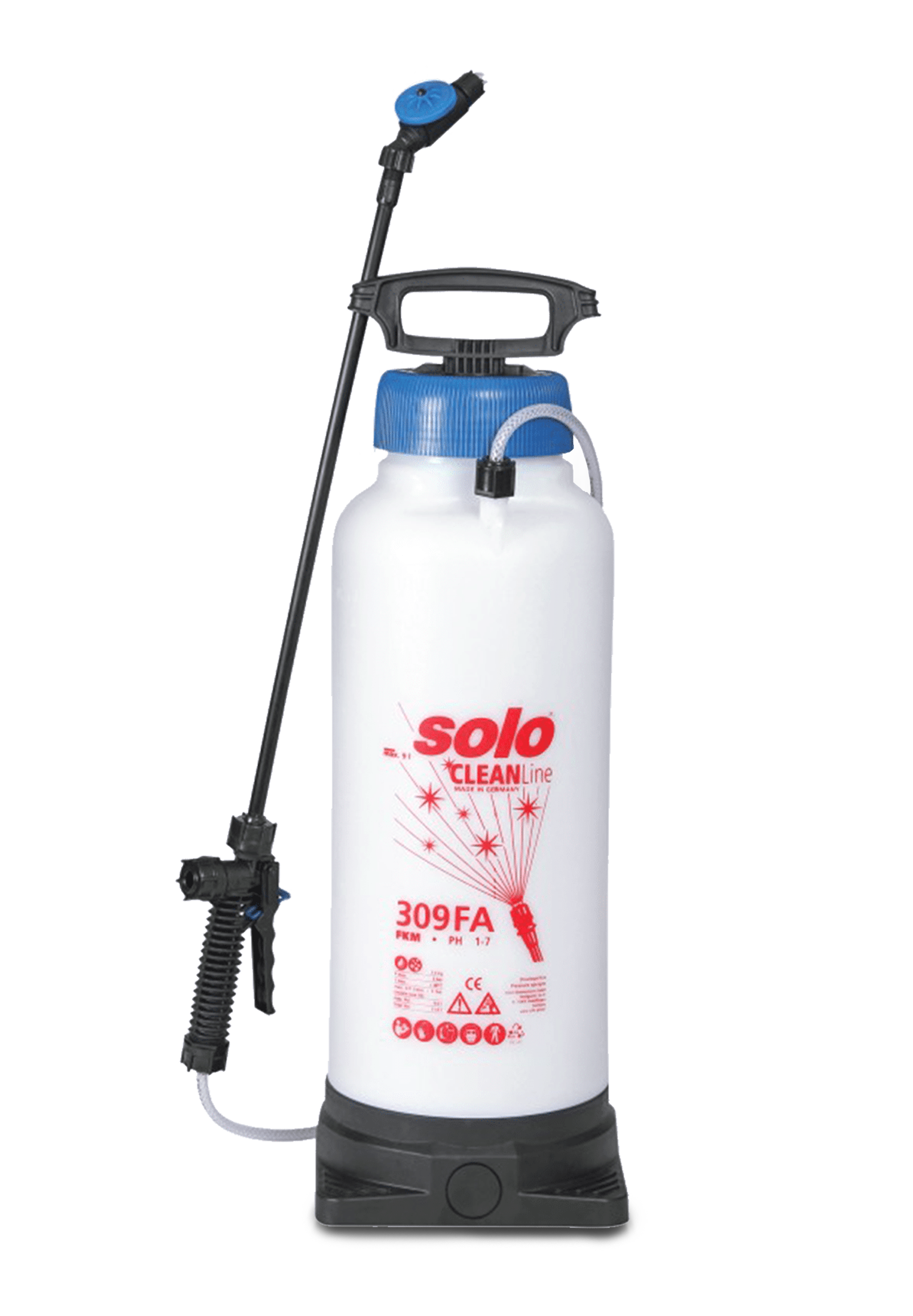 Schaumsprüher 9L, pH-Wert 1-7 – 309 FA